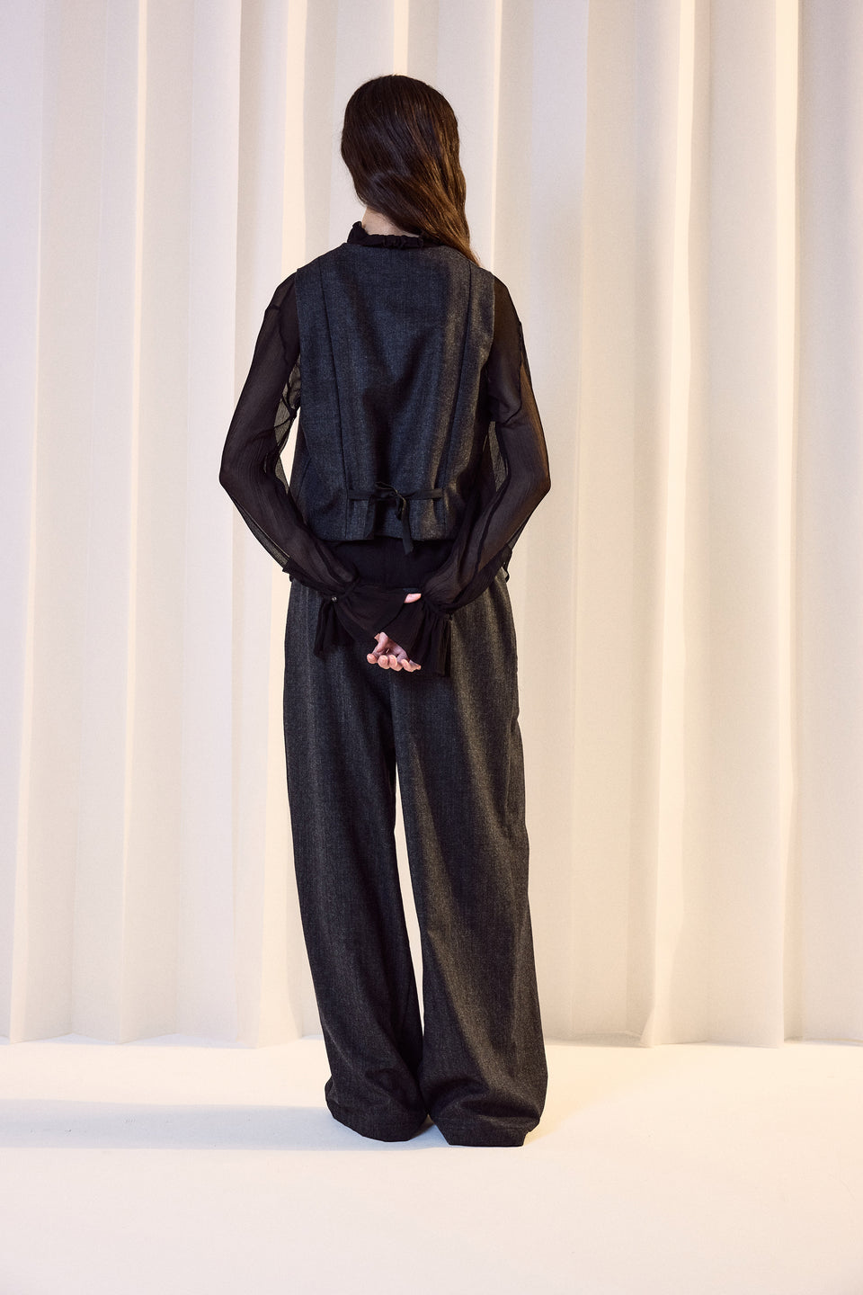 Diva Wool Vest and Pants Set