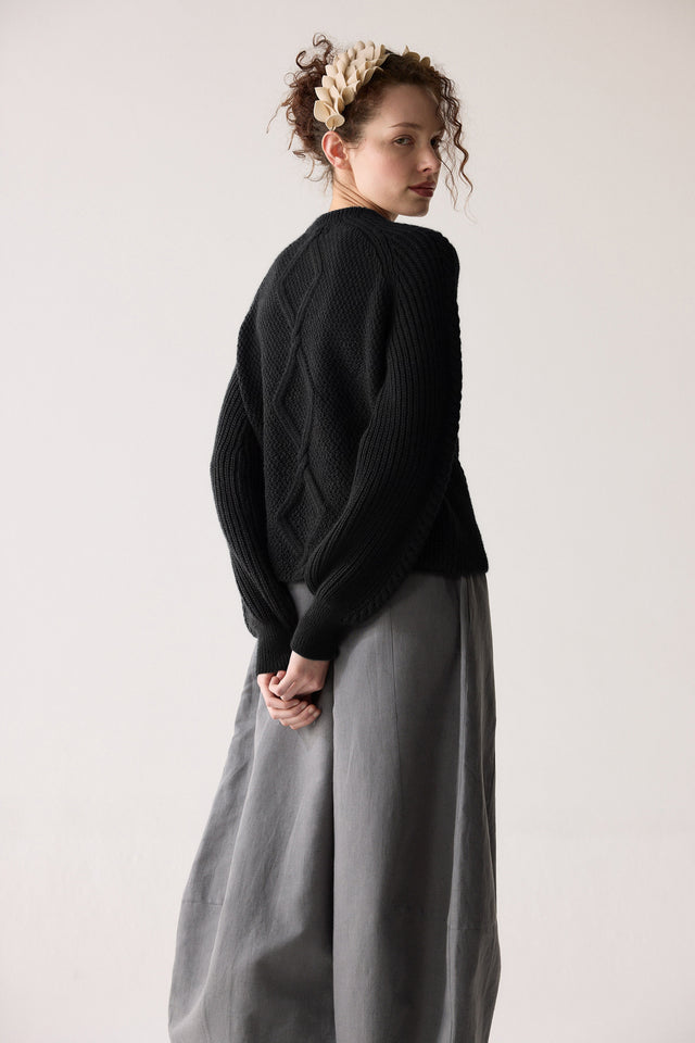 Sweater Mariu - Negro