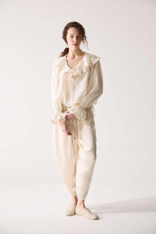Blusa Halo - Crudo