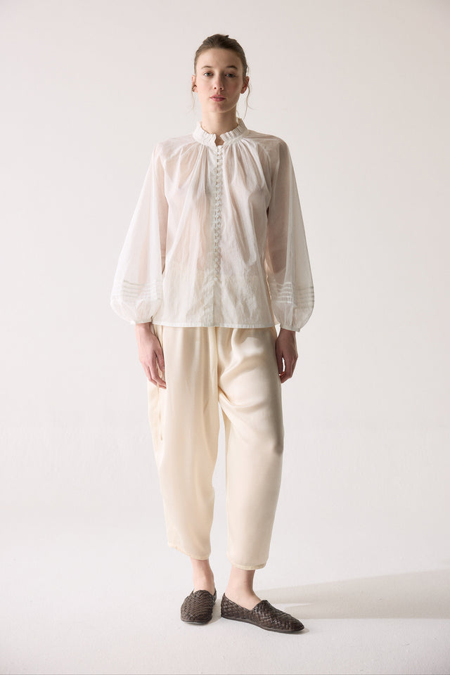 Camisa Velo - Blanco