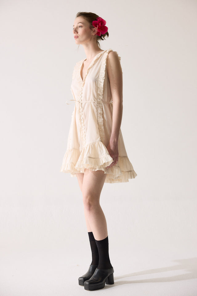 Vestido Ofelia - Crudo