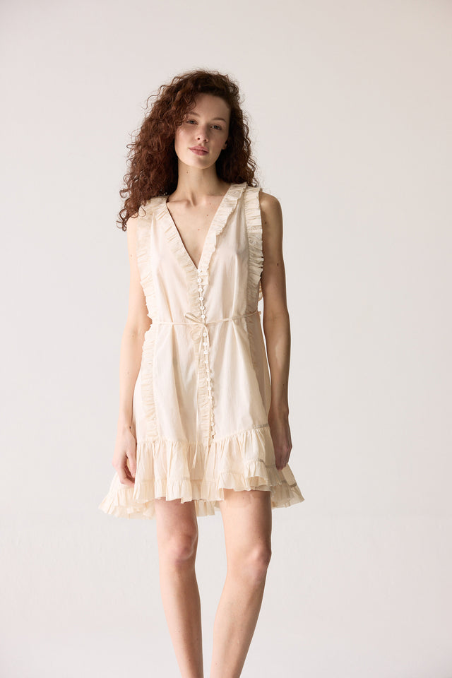 Vestido Ofelia - Crudo