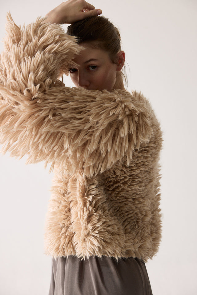 Saco Mink - Nude