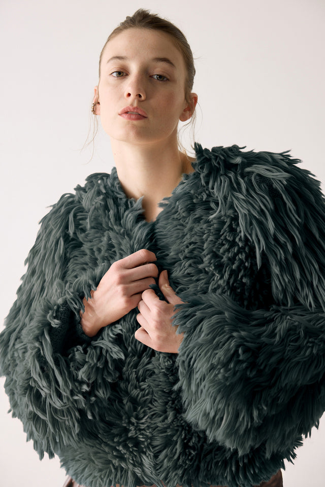 Saco Mink - Verde