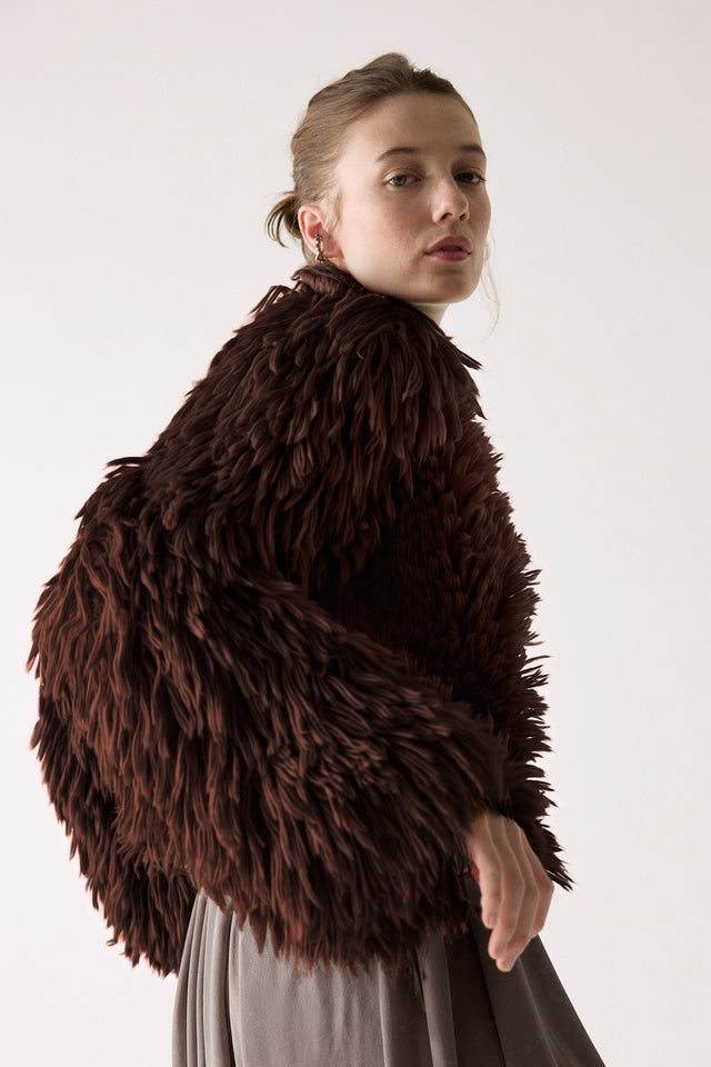 Saco Mink - Tierra