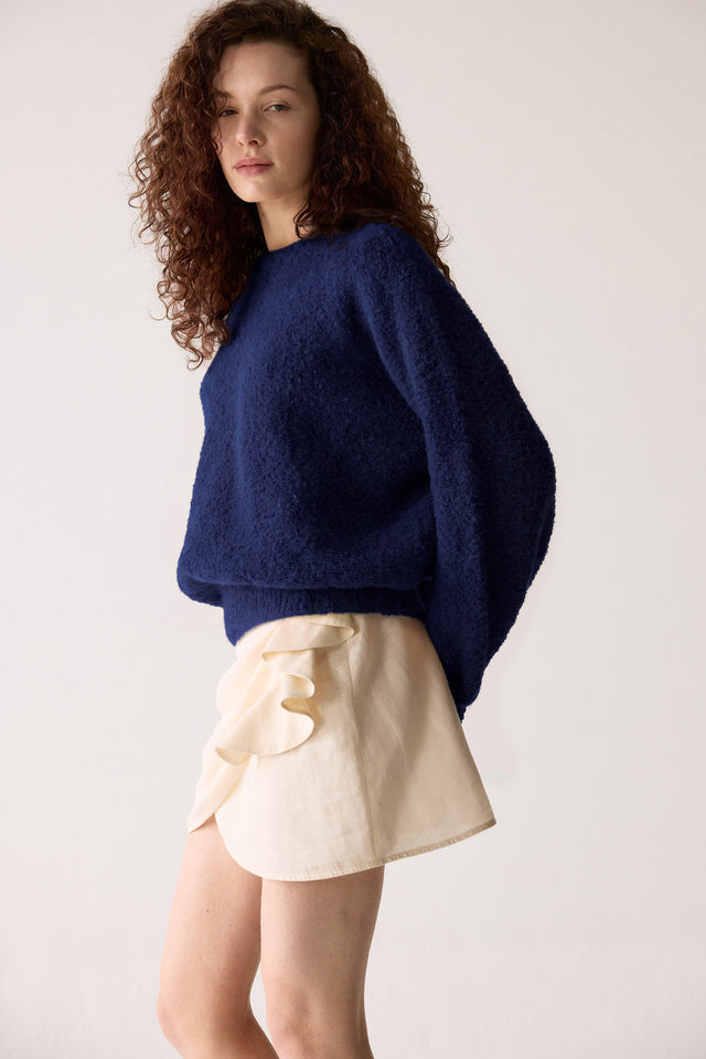 Sweater Fresa - Azul