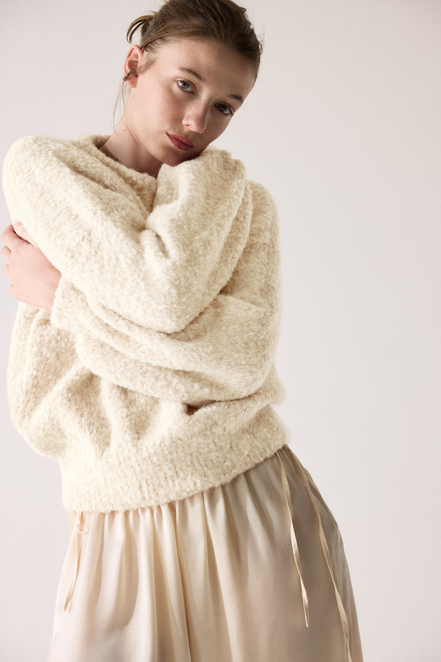 Sweater Fresa - Crudo