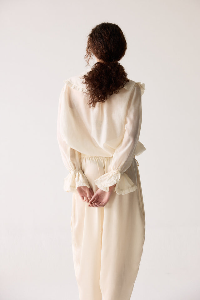 Blusa Halo - Crudo