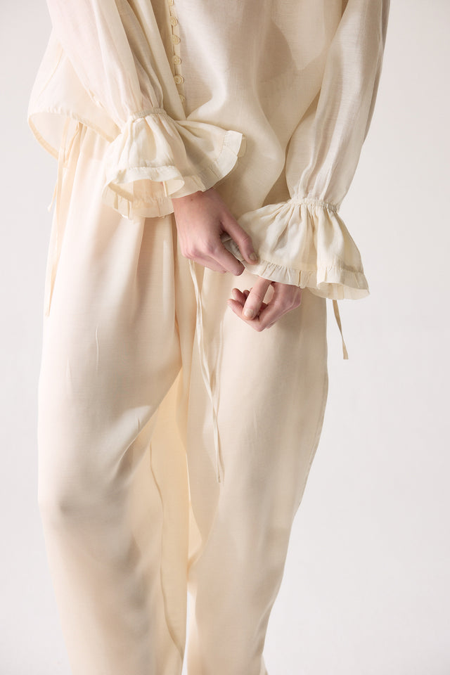 Blusa Halo - Crudo