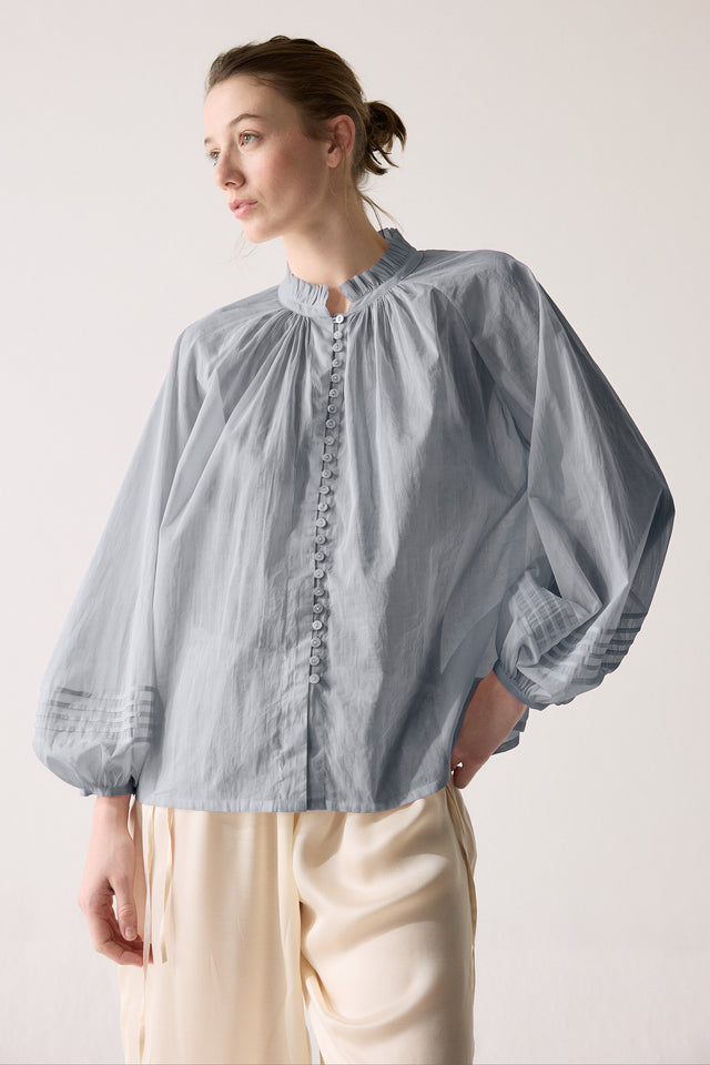 Camisa Velo - Celeste