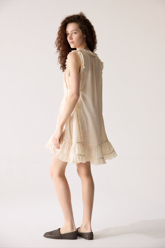 Vestido Ofelia - Crudo
